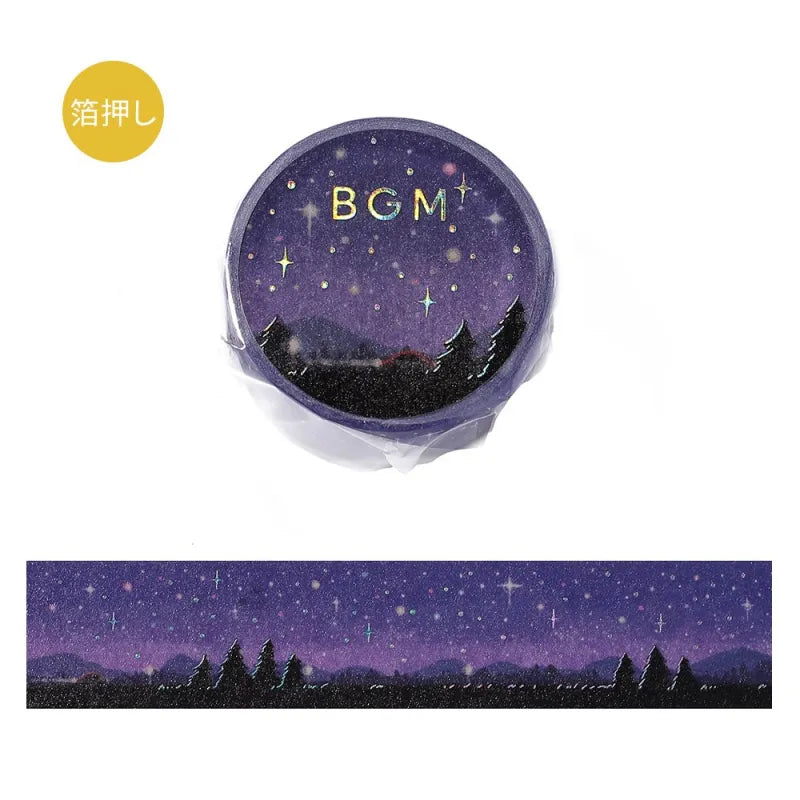 BGM Washi Tapes - Dreamlike Scenery Series (20mm)
