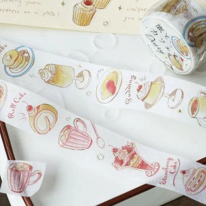 BGM Washi Tapes - Travel, Café, and Diaries Series (20mm)
