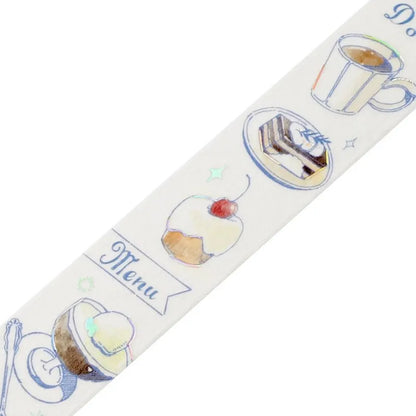 BGM Washi Tapes - Travel, Café, and Diaries Series (20mm)