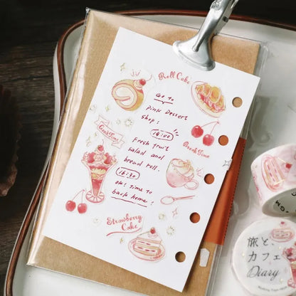 BGM Washi Tapes - Travel, Café, and Diaries Series (20mm)