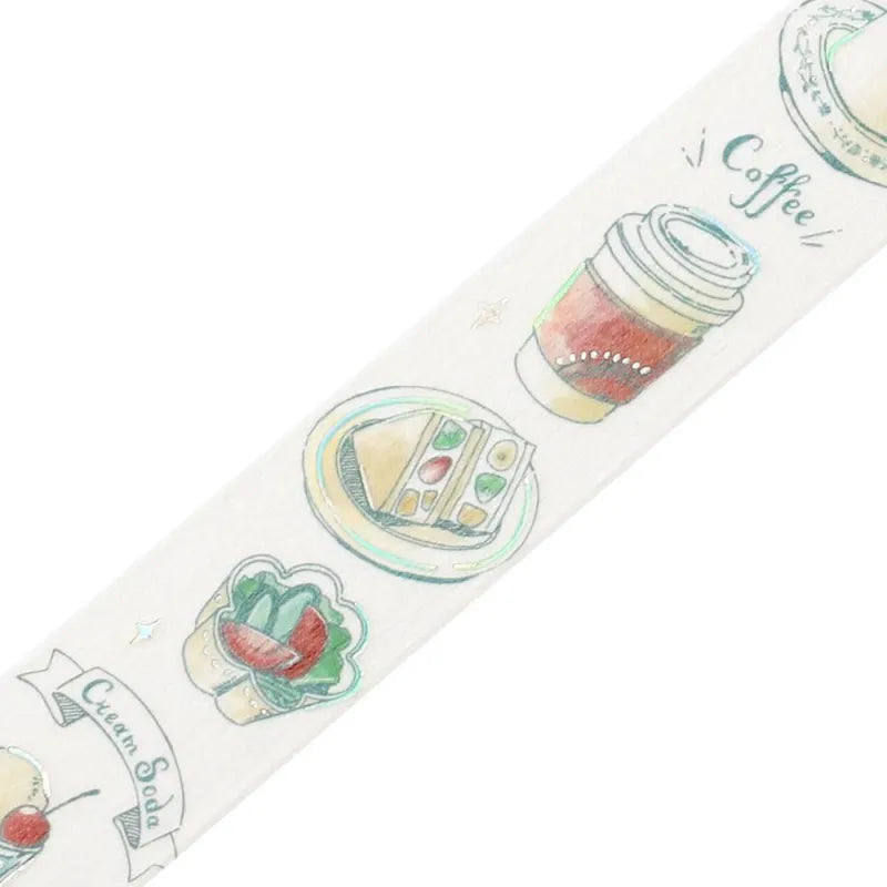BGM Washi Tapes - Travel, Café, and Diaries Series (20mm)