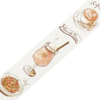 BGM Washi Tapes - Travel, Café, and Diaries Series (20mm)