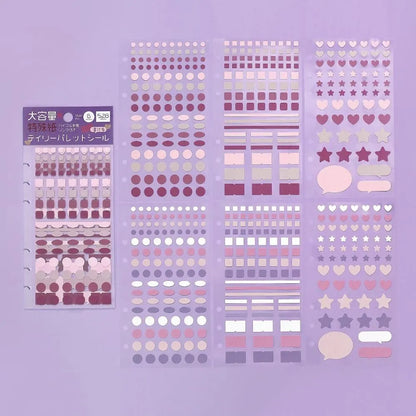 BGM Stickers - Daily Palette Series