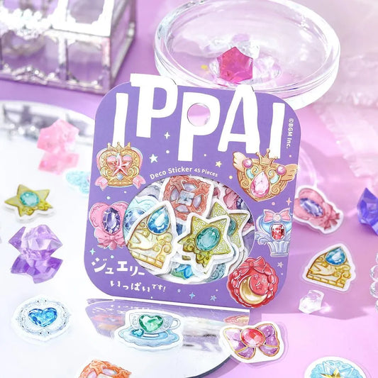 BGM Flake Stickers - Ippai Series - Lots of Jewelry