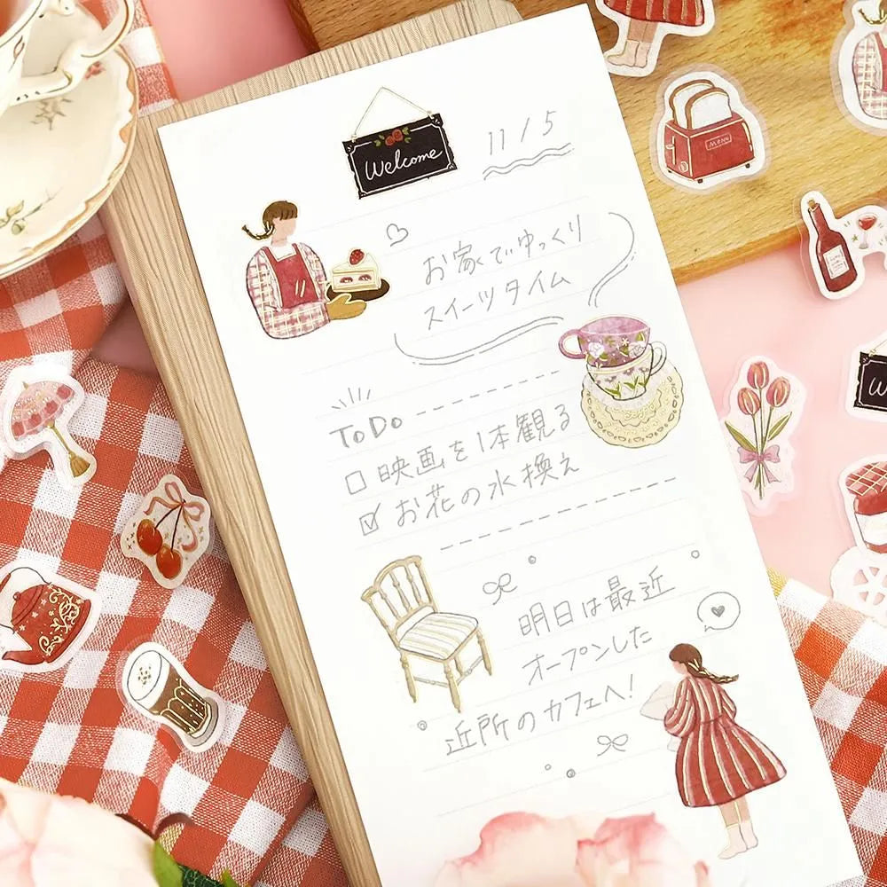 BGM Flake Stickers - Foil Stamped- A Maiden's Moment Series