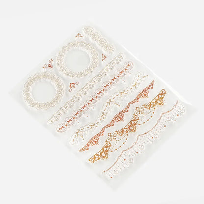 BGM Clear Stamps - Vintage Lace