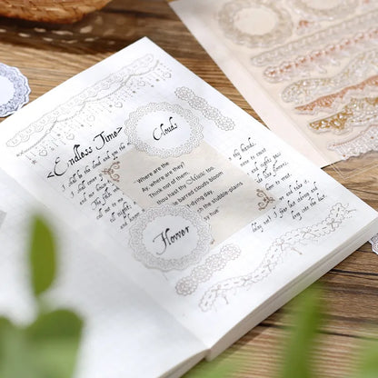 BGM Clear Stamps - Vintage Lace