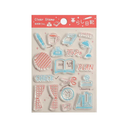 BGM Clear Stamps - Life Diary