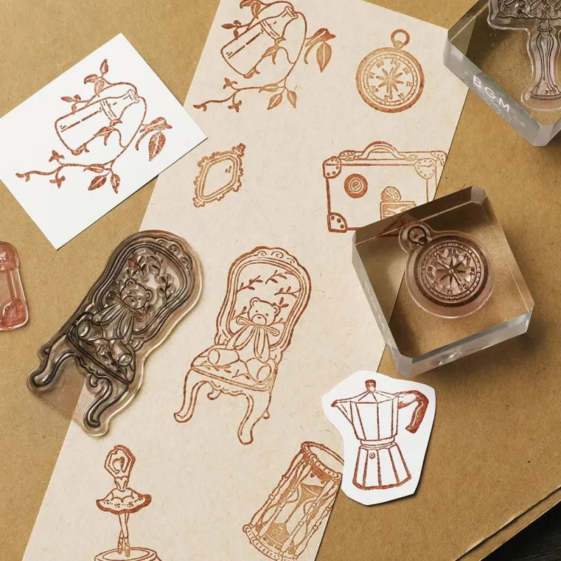 BGM Clear Stamps - Retro Collection