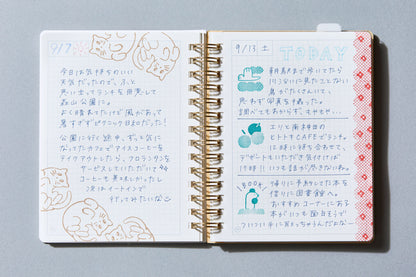 King Jim Kori Jirushi Clear Stamps - Small - Tiny Flowers