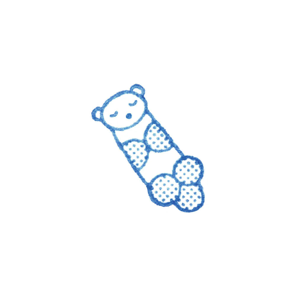 King Jim Kori Jirushi Clear Stamps - Small - Otter