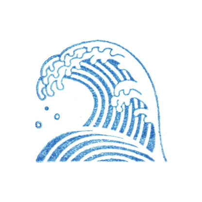 King Jim Kori Jirushi Clear Stamps - Large - Wave