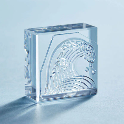 King Jim Kori Jirushi Clear Stamps - Large - Wave