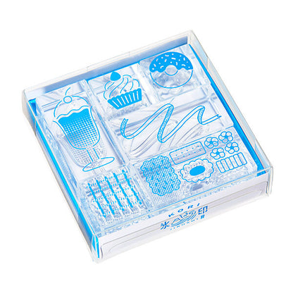King Jim Kori Jirushi Clear Stamps - Sweets Set