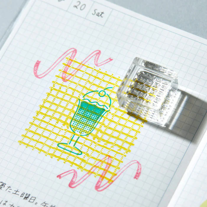 King Jim Kori Jirushi Clear Stamps - Sweets Set