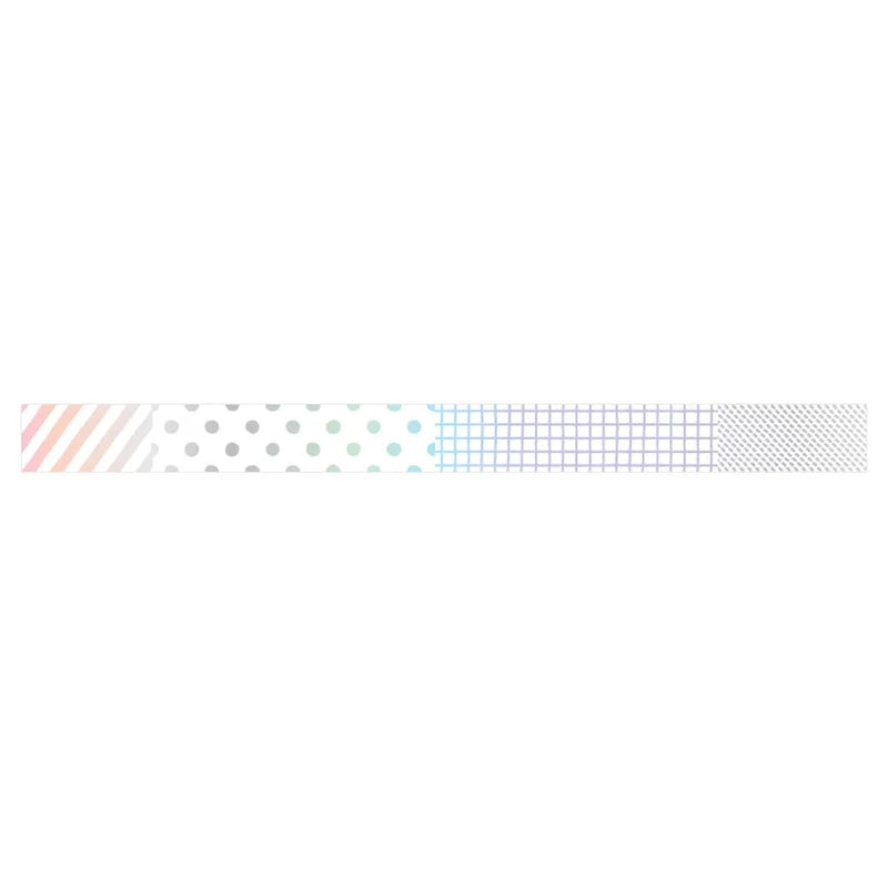 King Jim SODA Transparent Masking Tape - Aurora Foil -  Mix2 (10mm)