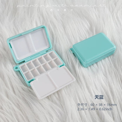 SeamiArt Mini Watercolor Palette Box