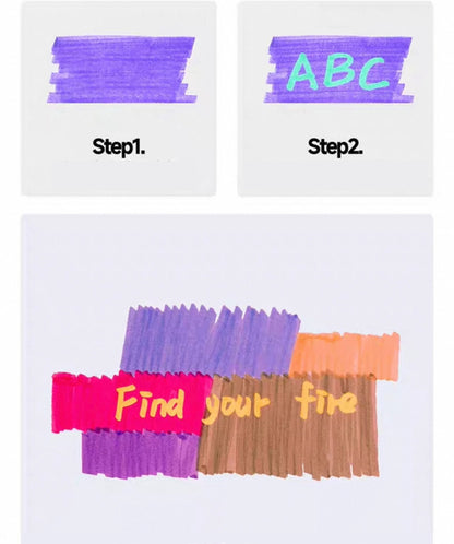 Kasimir Dual Tip Layerable Highlighters - Spring Time