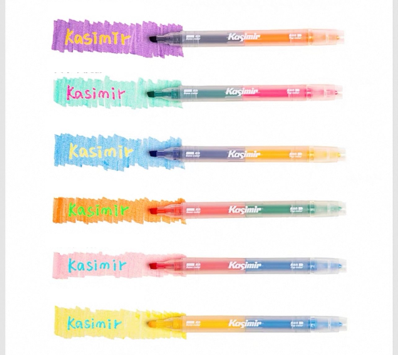 Kasimir Dual Tip Layerable Highlighters - Spring Time