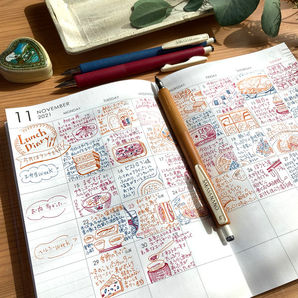Zebra Sarasa Nano Gel Pen - 5 Colors Set (0.3mm)