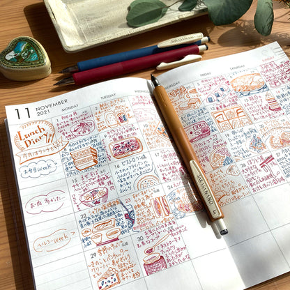 Zebra Sarasa Nano Gel Pen - 5 Colors Set (0.3mm)