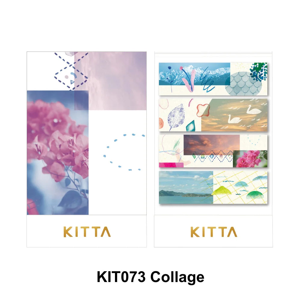King Jim KITTA Basic Washi Masking Tapes