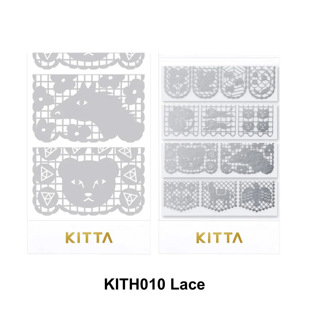 King Jim KITTA Basic Washi Masking Tapes