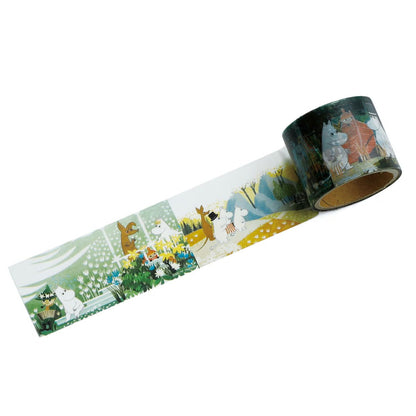 Hightide Moomin Transparent Masking Tape (30mm)