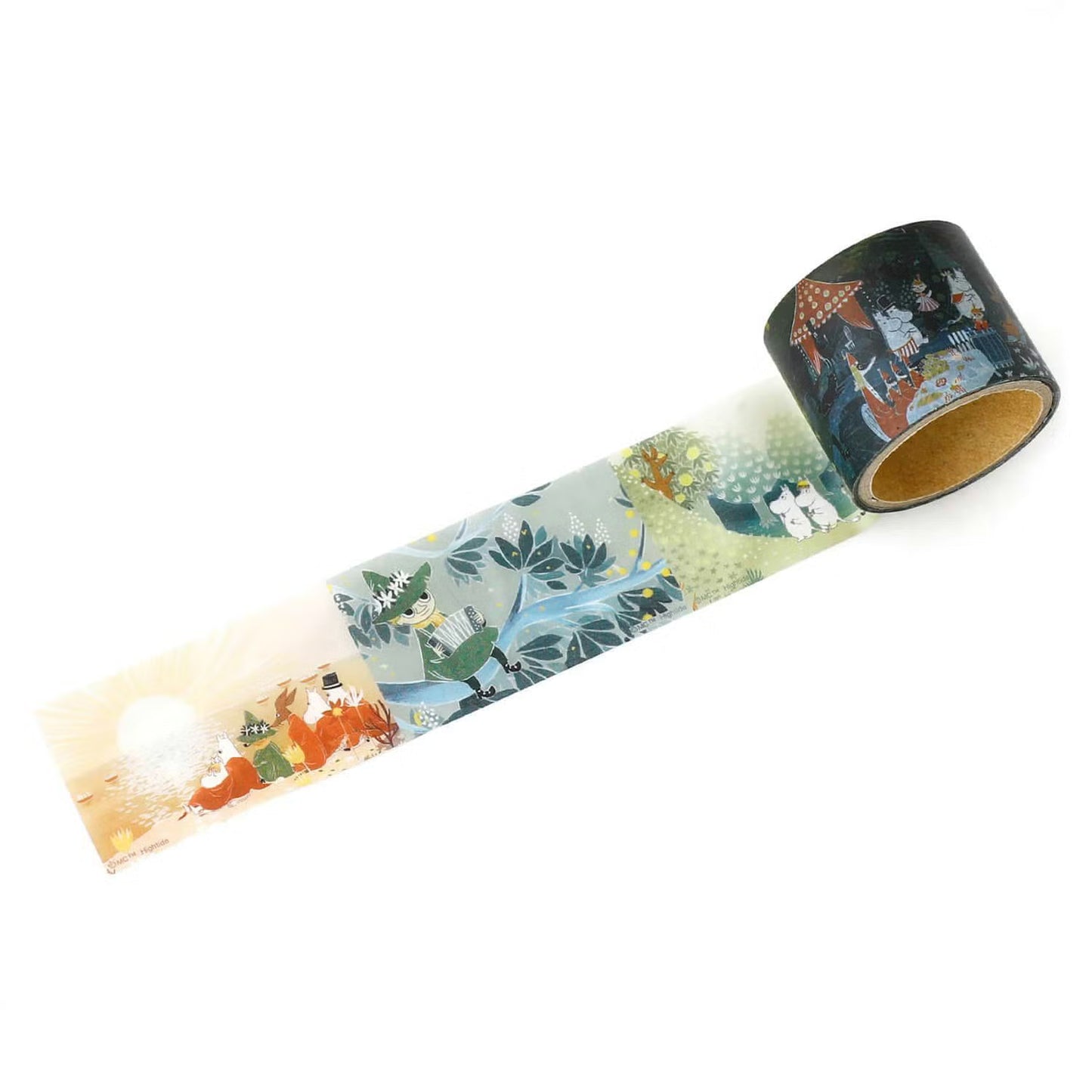 Hightide Moomin Transparent Masking Tape (30mm)