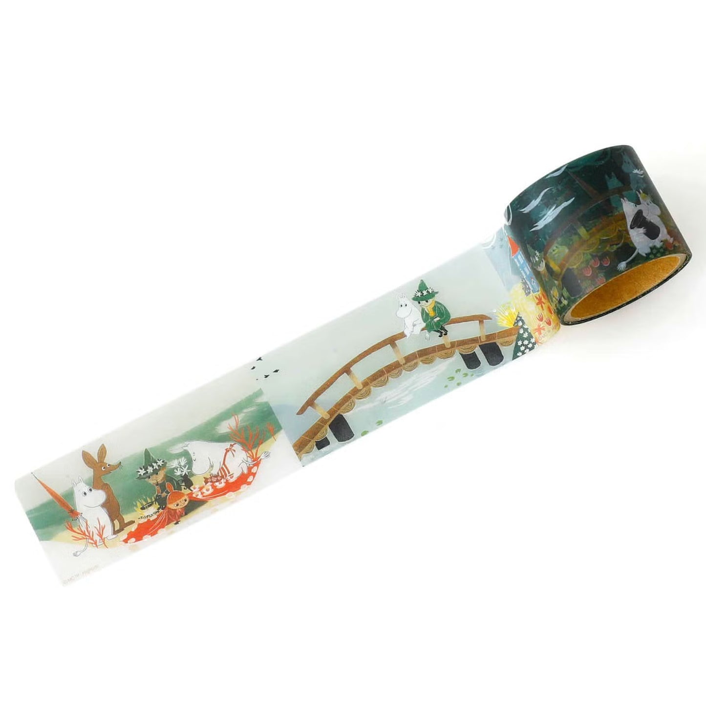 Hightide Moomin Transparent Masking Tape (30mm)