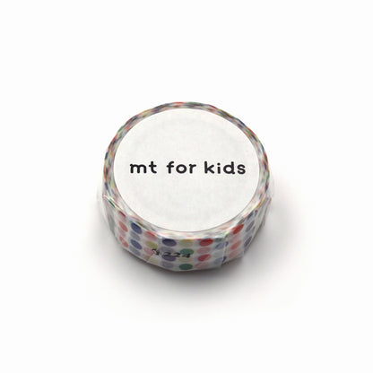MT Washi Tape - For Kids - Colorful Dots (15mm)
