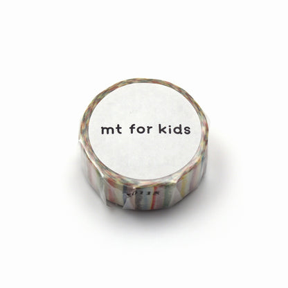 MT Washi Tape - For Kids - Striped (15mm)