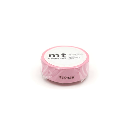 MT Washi Tape - Basic - Rose Pink (15mm)