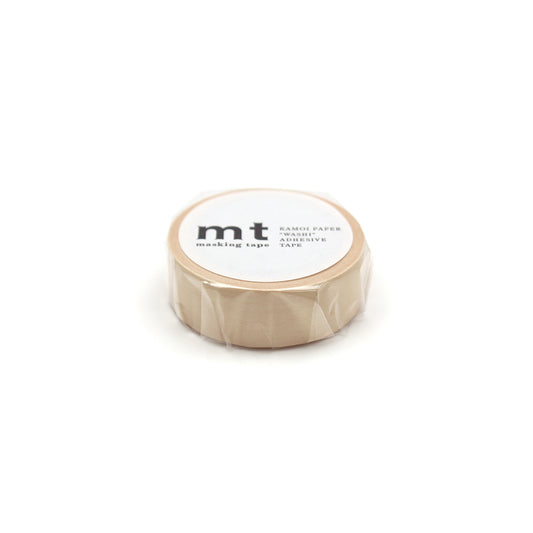 MT Washi Tape - Basic - Pastel Marigold (15mm)