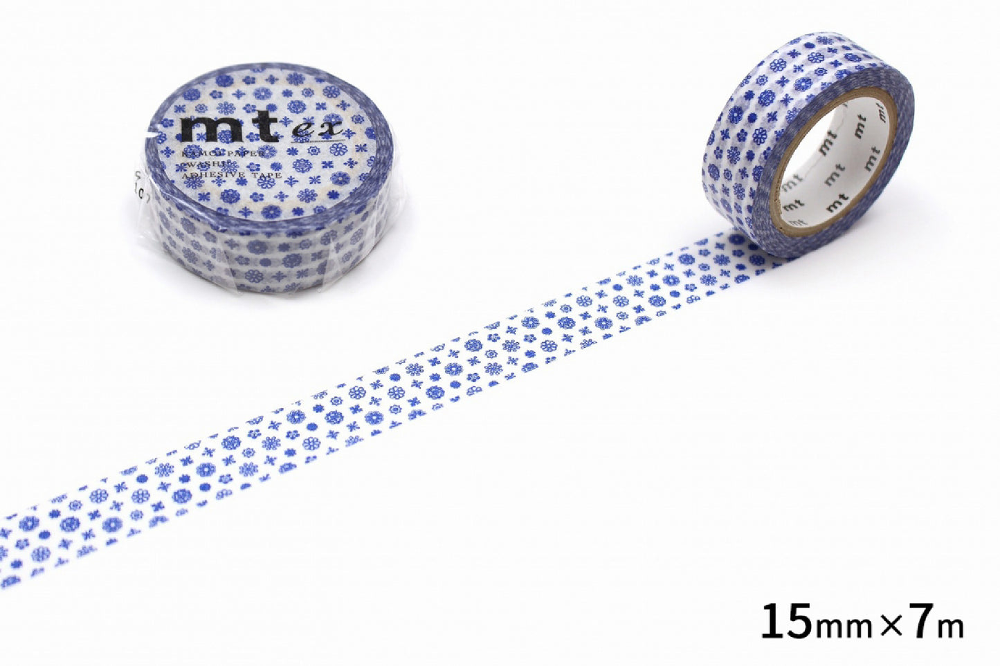 MT Washi Tape - EX - Floret Print (15mm)