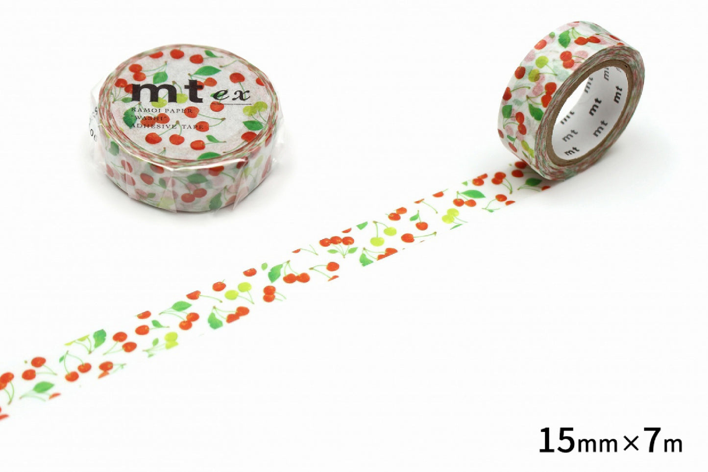 MT Washi Tape - EX - Cherry (15mm)