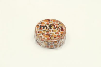 MT Washi Tape - EX - Squirrel and Acorn (15mm)