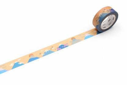 MT Washi Tape - EX - Mt. Fuji Graphic (15mm)