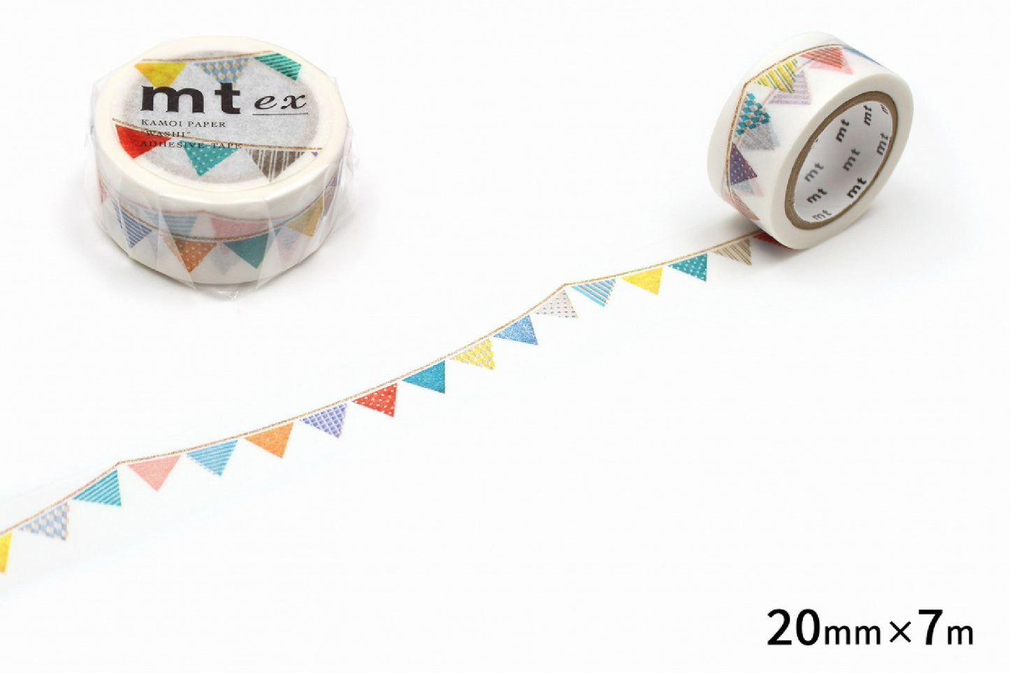 MT Washi Tape - EX - Flag (20mm)