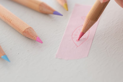 MT Washi Tape - Writing and Drawing - Pastel Pink (20mm)