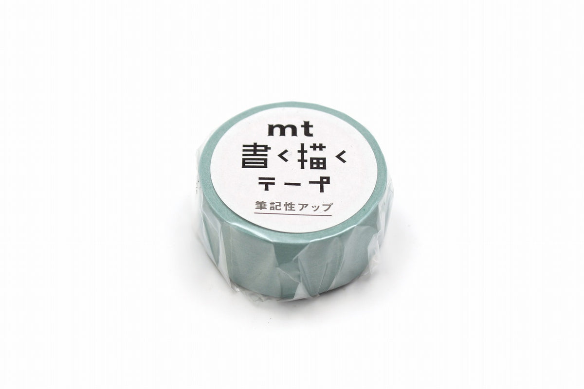 MT Washi Tape - Writing and Drawing - Pastel Green (20mm)