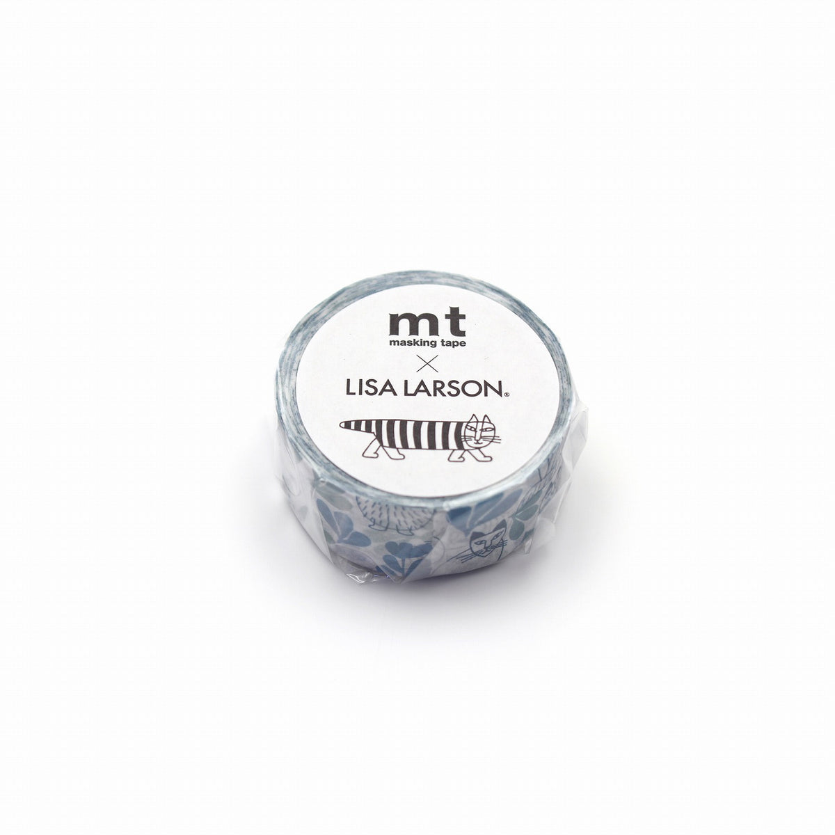 MT X Lisa Larson Washi Tape - Leaves Series (18mm)