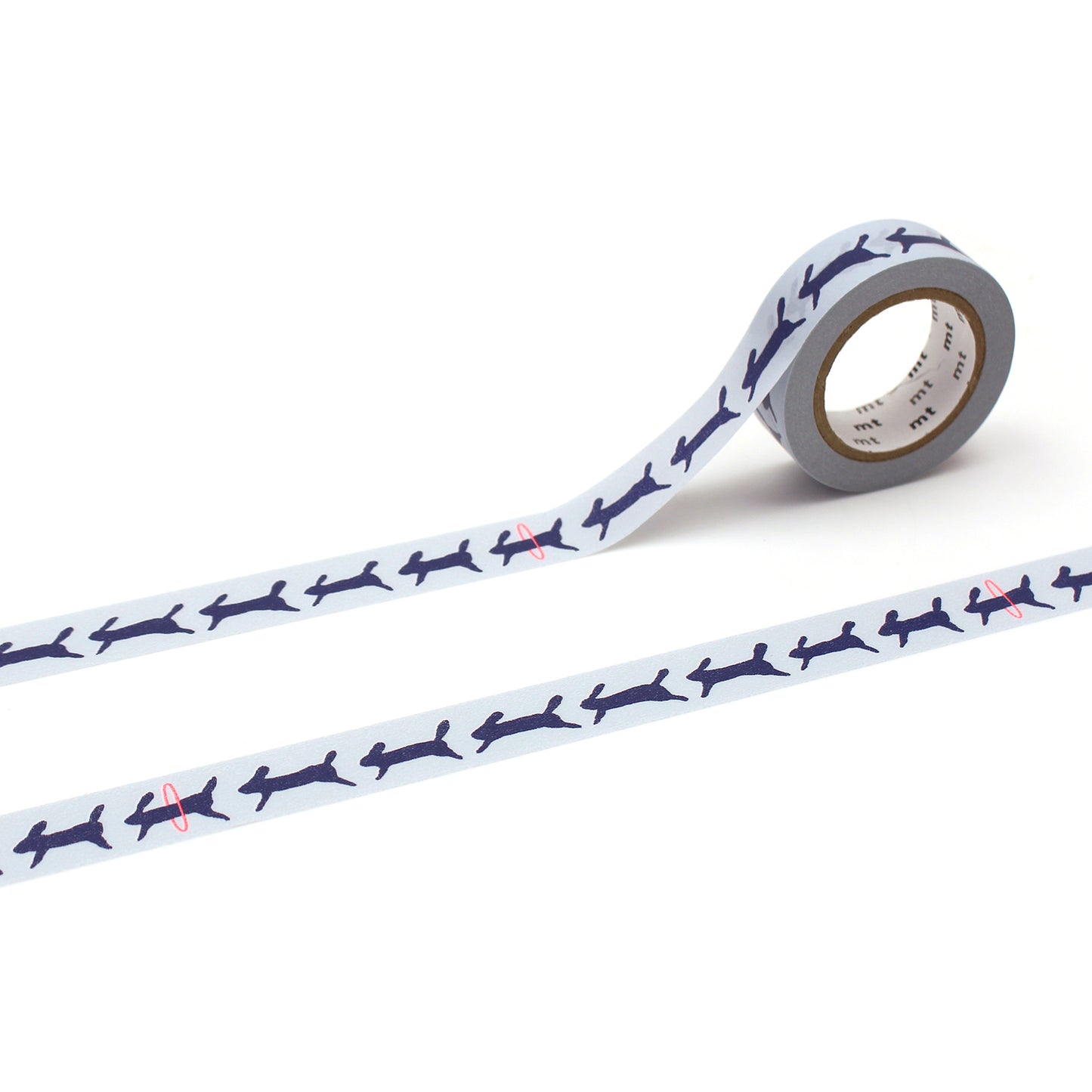 MT Washi Tape - Minä Perhonen - Run Run Run (15mm)