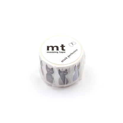 MT Washi Tape - Minä Perhonen - Kuro Neko (35mm)