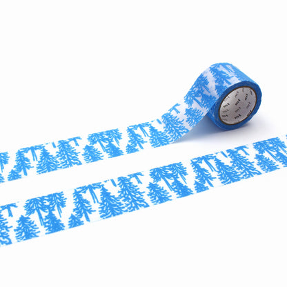 MT Washi Tape - Minä Perhonen - Flocky Metsa (30mm)