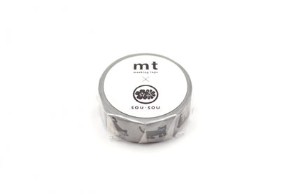 MT Washi Tape - SOUSOU - Cat (15mm)