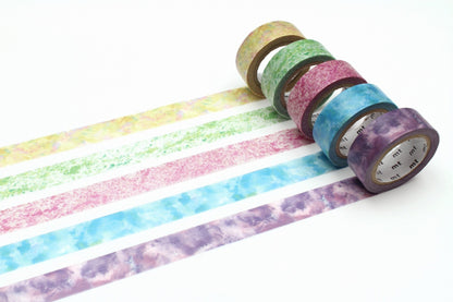 MT Washi Tape - Chigihari - Watercolor Paint Set (Set of 5)