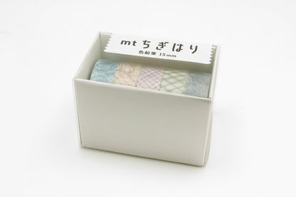 MT Washi Tape - Chigihari - Colored Pencil Set (Set of 5)