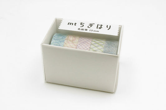 MT Washi Tape - Chigihari - Colored Pencil Set (Set of 5)