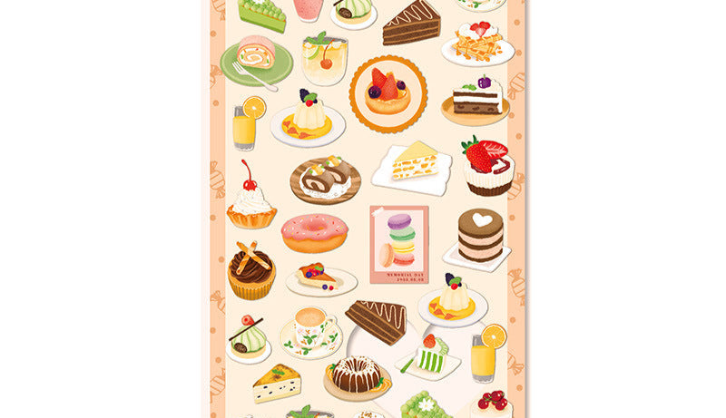 Nekoni Stickers - Cakes and Sweets
